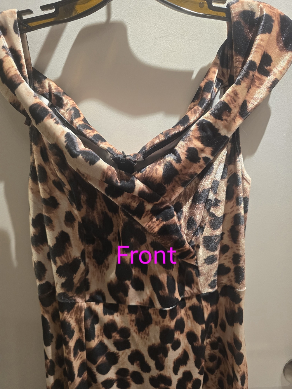 Kids One-Piece Leopard Print Dress in Brown - Brand